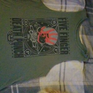 Five Finger Death Punch tank